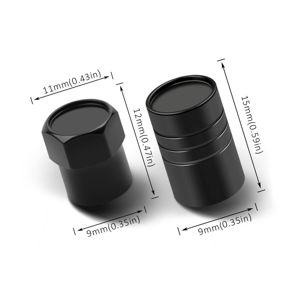 4PCS Universal DIY Car Wheel Tire Air Valve Caps Stem Car Stickers For Cars Motor Auto Accessories Decor Gift