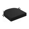 Household Sponge Seat Cushion Outdoor Waterproof U-shaped Rattan Chair Soft Bag Curved Chair Cushion Horseshoe Four Seasons