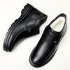 Men's cotton shoes winter size 35 in the elderly 36 small size cotton leather shoes 47 leather size 48 large size elderly father shoes