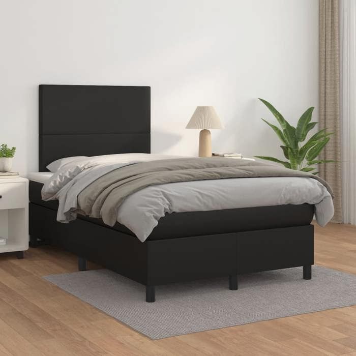VidaXL Sommier à Lattes de Lit avec Matelas, Lit Rembourré, Lit Double, Lit Adulte de Chambre à Coucher Intérieur, Moderne, 3269965