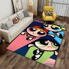 Cartoon Style Rug with Colorful Hero Design for Kids' Room Decor Suitable for use as an anti-slip for living room bedroom sofas