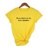 Female T Shirt Summer Short Sleeve Russian Letter Inscription Print Casual T Shirts Fashion Women Harajuku