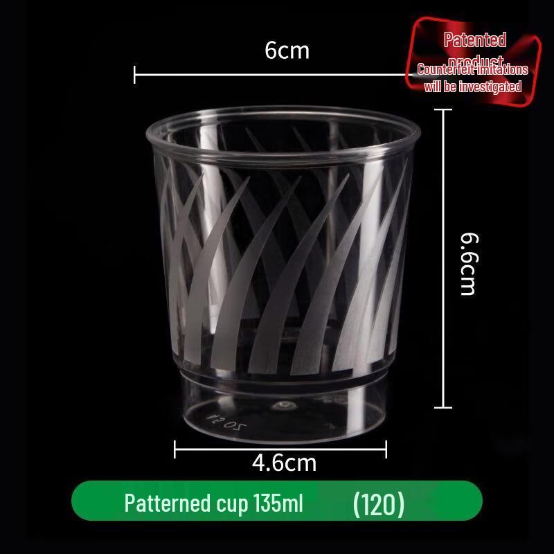 JINGRX Disposable Plastic Cups