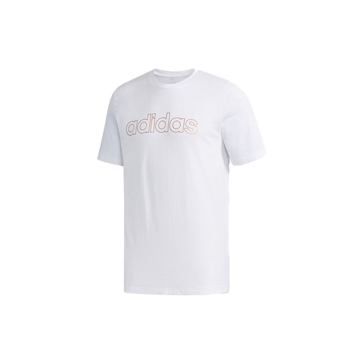 

Adidas Чоловіча футболка Essential Branded з круглим вирізом, біла, FM3444