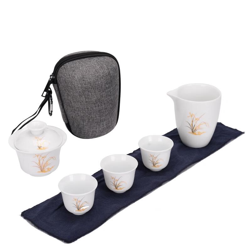 Portable Ceramic Travel Tea Set