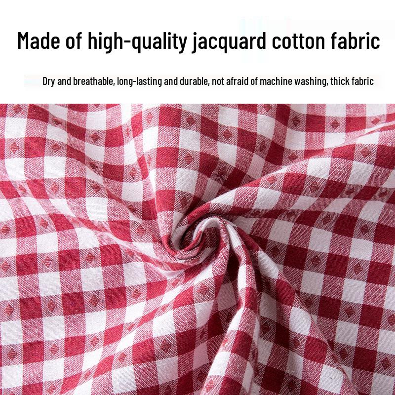 Breathable Cotton Coveralls: Long-Sleeved, Stain-Resistant Apron for Women - Stylish for Kitchen and Factory Work
