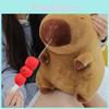 Gourd Sugar Rock Capybara Plush Toy Cartoon Stuffed Doll Kids Decoration Gift