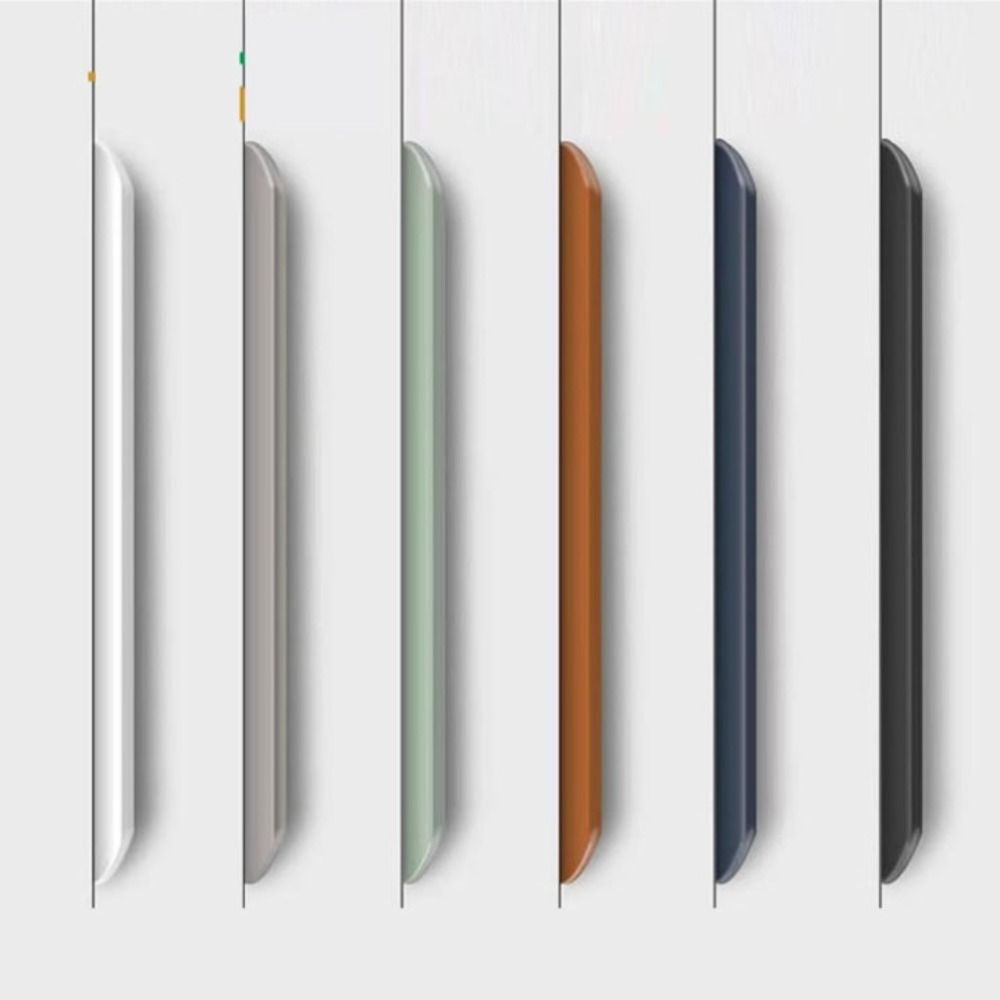 Aluminum Zinc Zinc Alloy nvisible Cabinet Handles Arc Design Cabinet Arc Design  Kitchen Cabinet