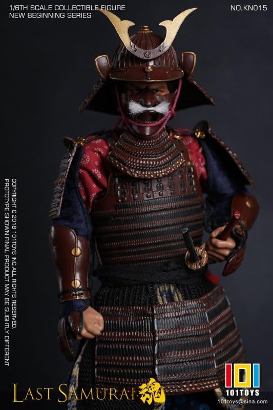 101TOYS 1/6 Scale Action Figure KN015 New Beginning Series of the Last Samurai Nathan Sengoku Warlord Samurai