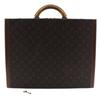 Louis Vuitton Prezidentský kufr M53012 vintage Aktovka Hnědá Monogramová plátnovina unisex Použitý