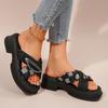 [Summer Style Sandals] Women's Thick-Soled Sandals | New Summer Style, Slip-On Outdoor Beach Shoes, Versatile And Fashionable Soft-Soled Sandals