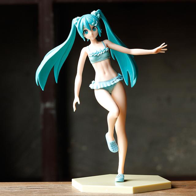 Non-Toxic New Anime Blue Miku Sakura Ghost Pvc Action Figures Children Model Toys Collecting Gifts For Children Dress Wedding Spring