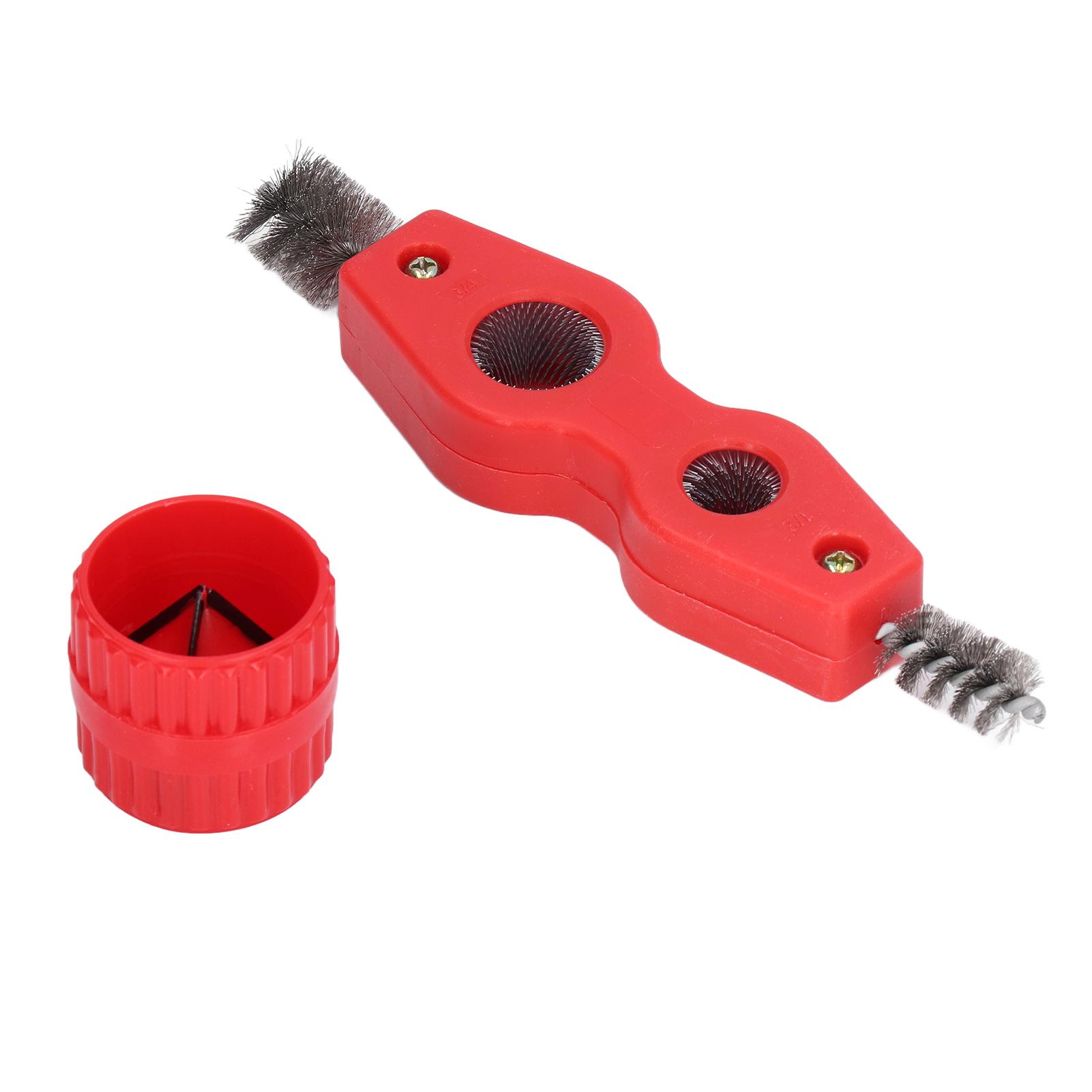 

Набор для чистки труб и развертки, внутренняя и внешняя полировка труб, щетка для удаления заусенцев с медных труб