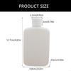 62KD Holy Water Bottle Religious Refillable Holy Water Container Baptisms Lotion Bottle with Screw Lid Catholic Accessories