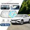 For Mercedes-Benz EQA ~2025 Foldable Car Sun Visor Front Windshield Sunshade Heat Ulation Summer Cooling Auto Accessories