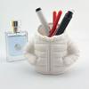 Down Jacket-Shaped Pen Holder Creative Desk Organizer for Makeup Brushes And Stationery Creative Unique School Supplies