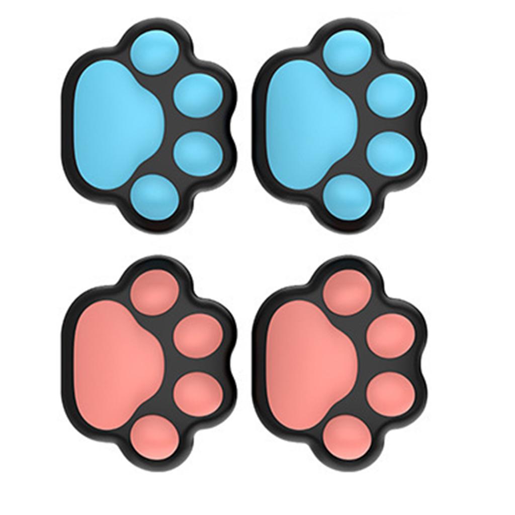 Silicone Thumb Grips Thumbstick Covers Caps Sweat Resistant Design Perfect Fit Suitable For SW2 Controllers Quick Setup