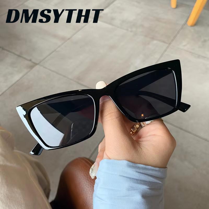 Non-polarized Trendy Cat Eye Sunglasses for Women/Men Retro Square Sun Glasses Protection Eyewear Fashion Accessories