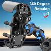 360° Rotation Motorcycle Phone Holder Support For 16-32mm Handlebar Universal
