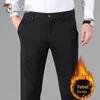 TUCANO Men's Warm Straight Fit Business Casual Pants