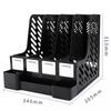 JINGRUIXIANG Desktop File Organizer and Pen Holder