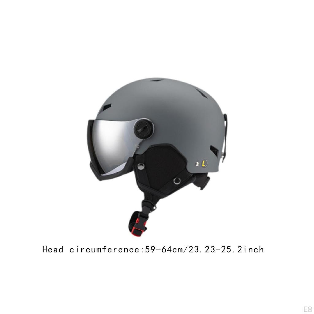 Ski Helmet with Goggles And Ear Protection for Snowboarding