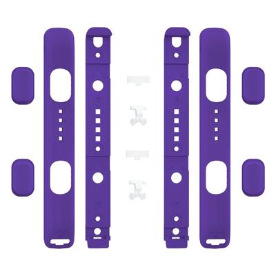 Soft Touch Replacement Case for eXtremeRate Switch Hardware Rails Not Custom Strap Housing Buttons for Switch Compatible 2 Pack Joy-Con Strap,