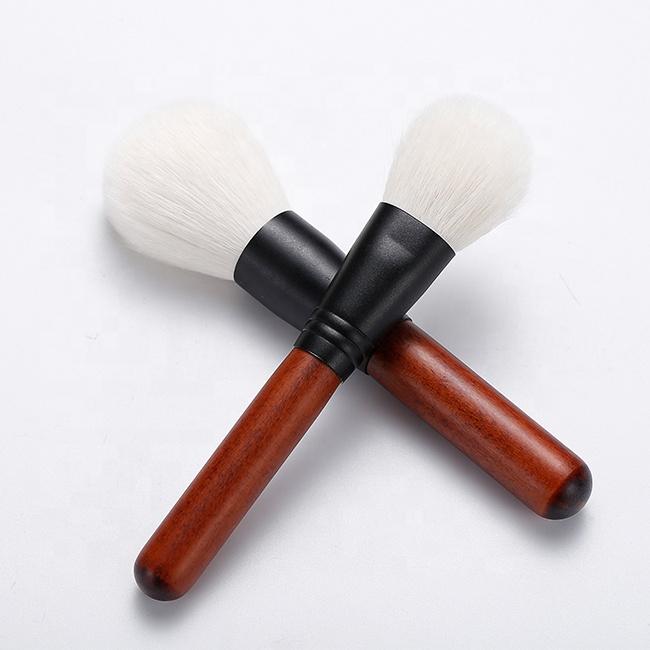 Hot Professional Custom Makeup Artist Animal Loose Powder Brush Eye Shadow White Goat Hair 26 Pcs Makeup Brush Set With Pu Bag