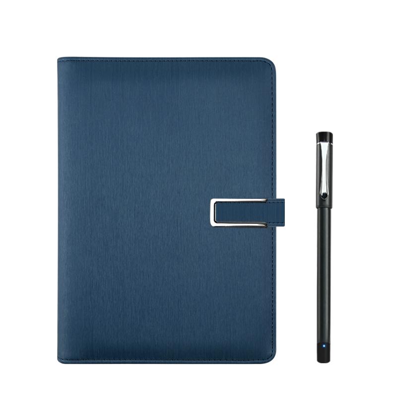 Customization AI Office Smart AI Loose Leaf Notebook AI Meeting Recording-To-Text Sync Pen Smart Notebook For Students Stylist A5&smart notebook+sync pen