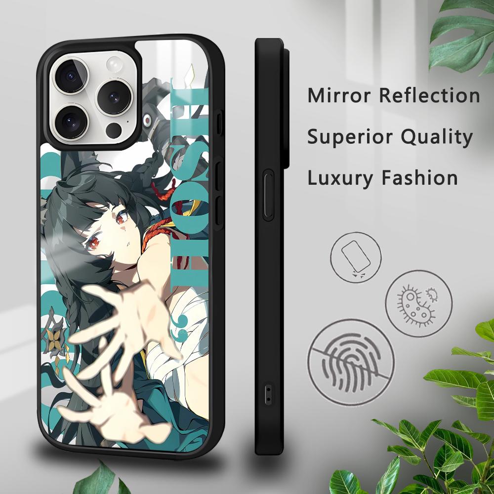 

Zenless Zone Zero Phone Case For iPhone 16 15 14 13 12 11 Pro Xs Max Mini Plus Celulares Hard Funda iPhone12mini