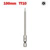 Přesný Torx šroubovací bit s délkou 100 mm pro DIY a profesionální použití