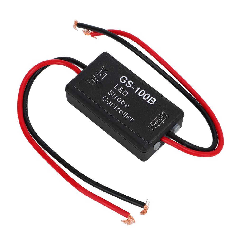 4 Pcs Light Flash Module Controller Brake Tail Light Strobe Controller for Cars Motorcycles Electric Bicycles