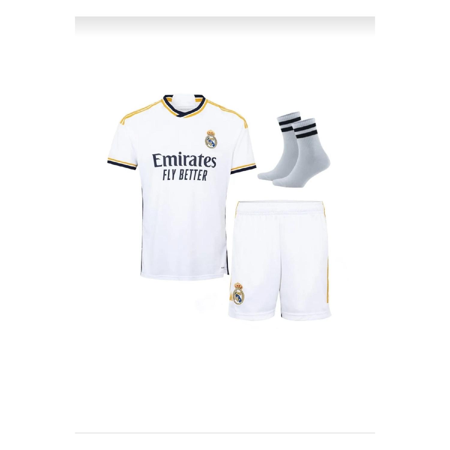 

Комплект из 3 детских футбольных майок нового сезона Arda Gler Real Madrid 2023/2024