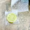 100 PCS Candy Cookie Hot White Dots Plastic Packaging Bag Seal OPP Self Adhesive