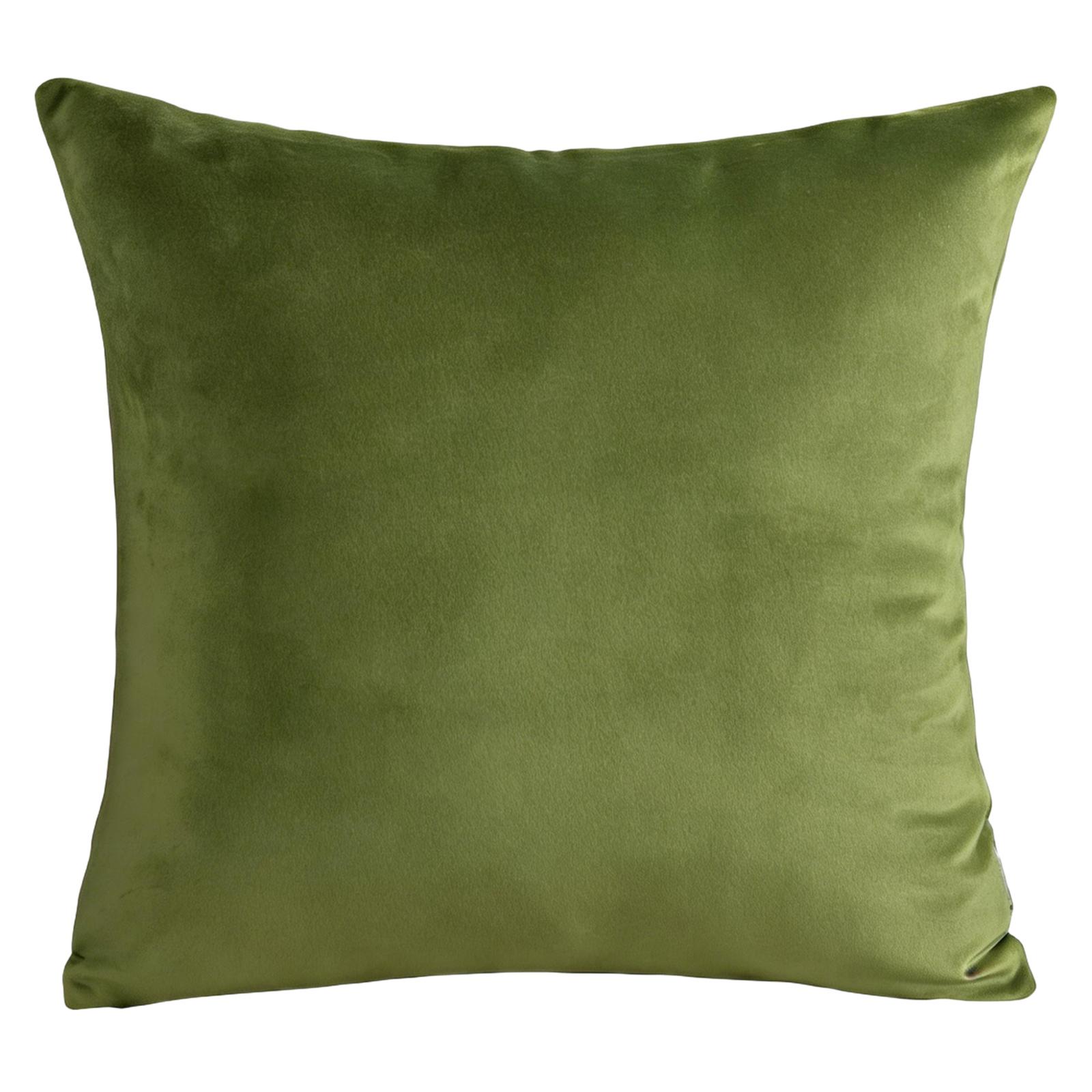 Home Color Large Pillowcase, Velvet Pillowcase XS армия зеленый