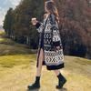 Gemütliche Strickjacke: Damen Midilanger, Lockerer, Überknie-Pullover für Frühfrühling & Herbst 2024