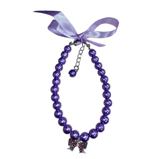 

Ошейник для домашних животных, инкрустированный стразами, подвеска с бантом, регулируемый модный наряд для собаки, котенка