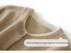 Autumn/Winter New Style Women's 100% Cashmere Knitted Two-Piece Look Cardigan Sweater