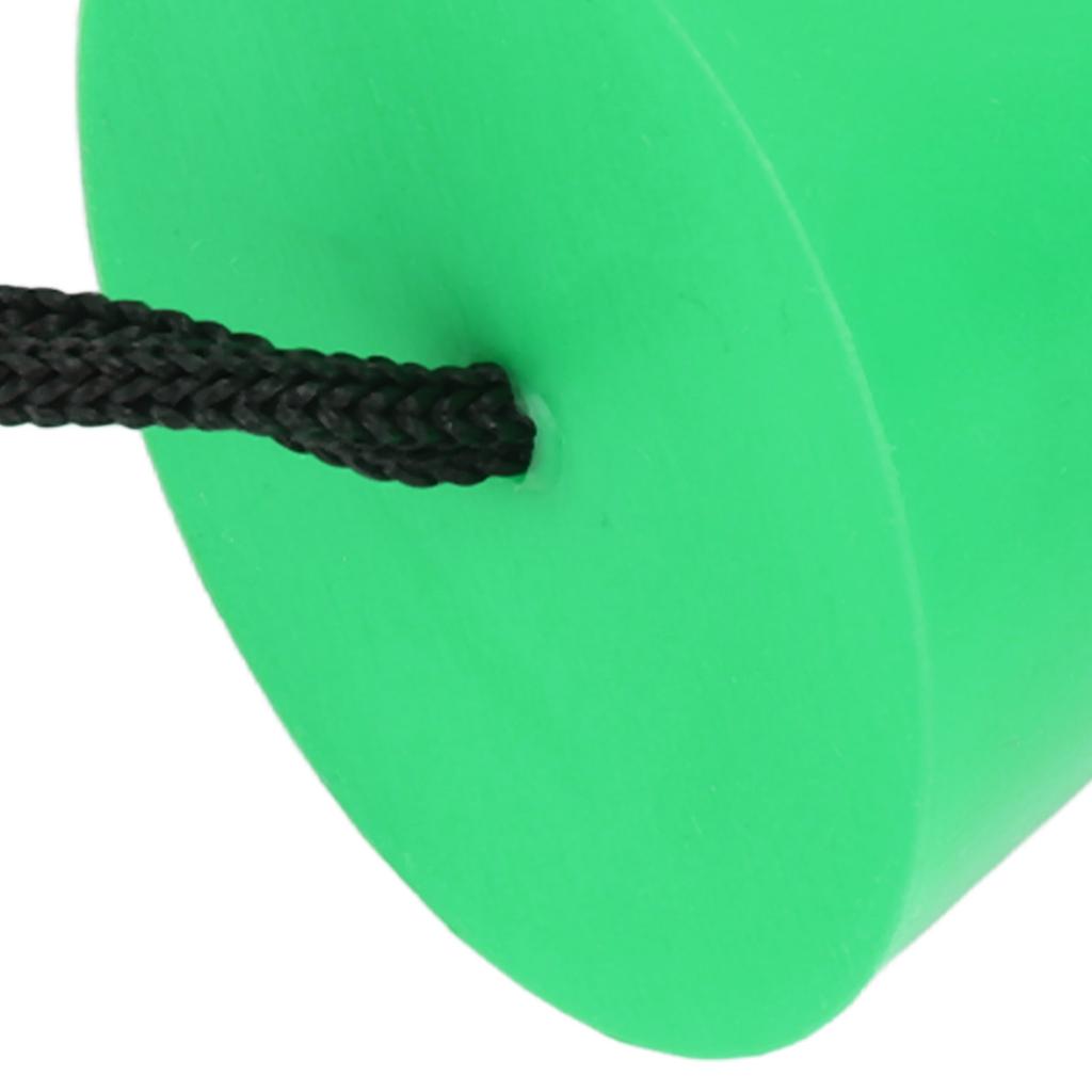 4pcs Scupper Plug Kit with Lanyard Flexible Silicone Drain Holes Stopper Bung   for Kayaks Canoes