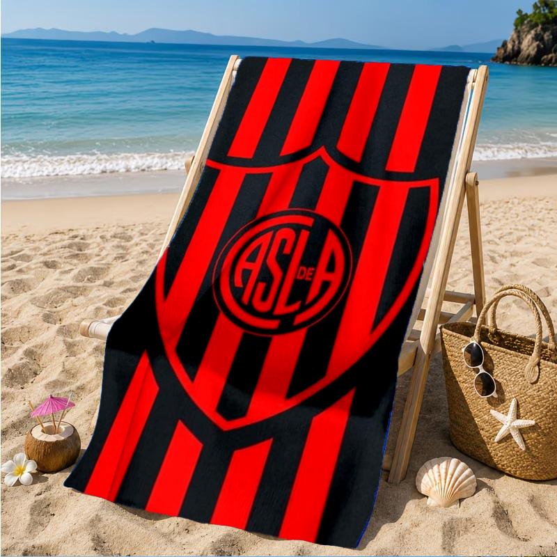 Club Atletico San Lorenzo  Beach Towel, Quick-drying, Easy To Care For, Suitable for Both Fitness and Beach Vacations,Sports Essential