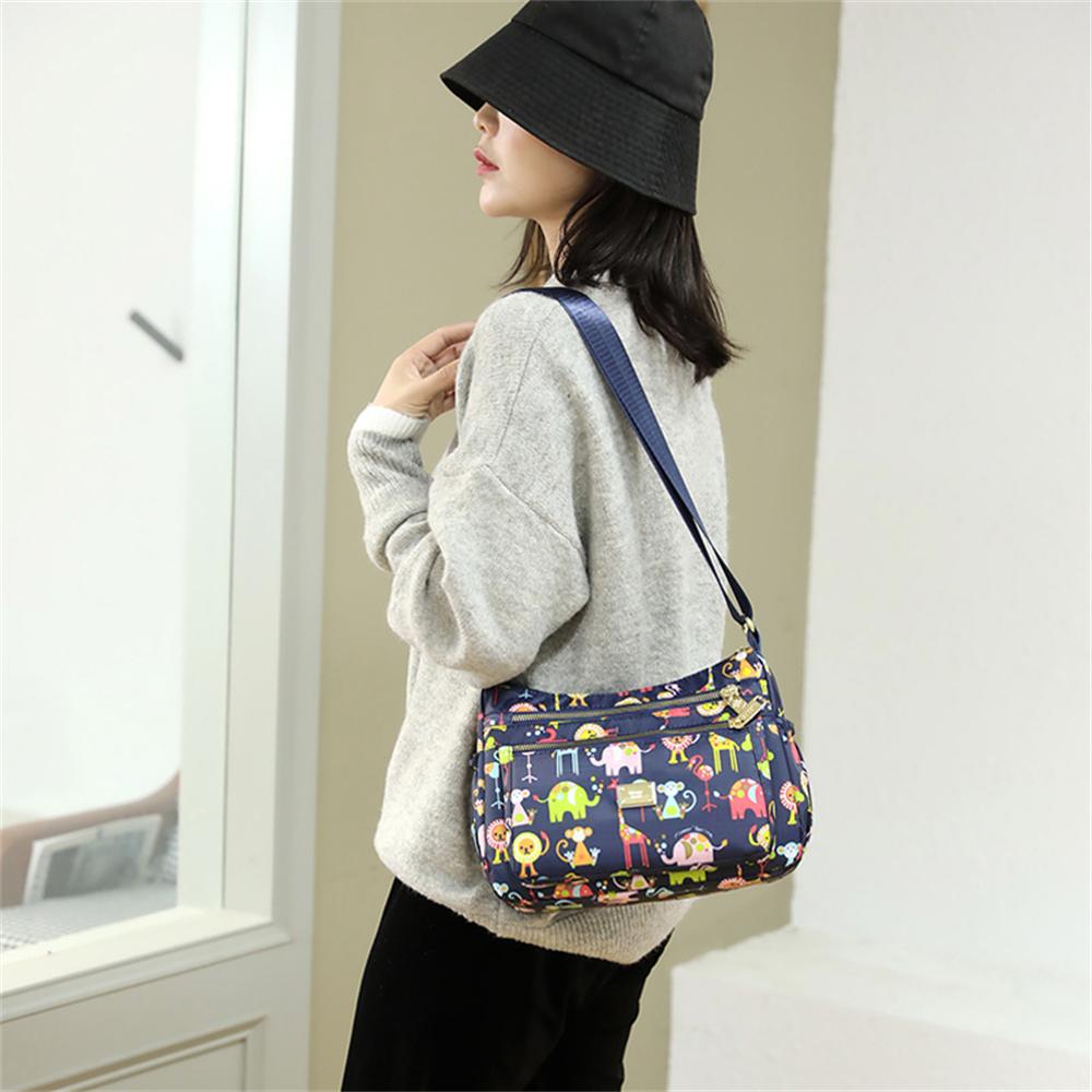 Fashion Flower Pattern Design Ladies Shoulder Bag New Women's Travel Bag High Quality Leather Women Messenger Bags Bolso Mujer