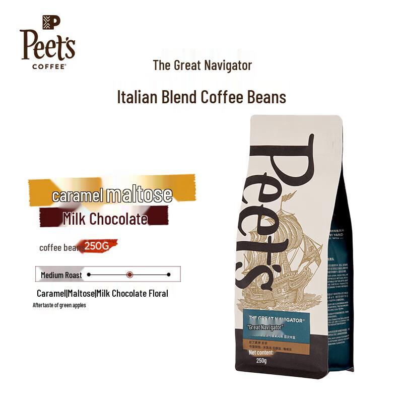 Peet s Coffee Grand Voyageur Blend - Medium Roast Coffee Beans