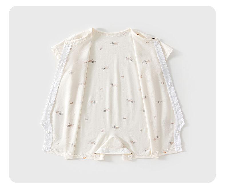 Summer Short Sleeve Pure Cotton Baby Romper