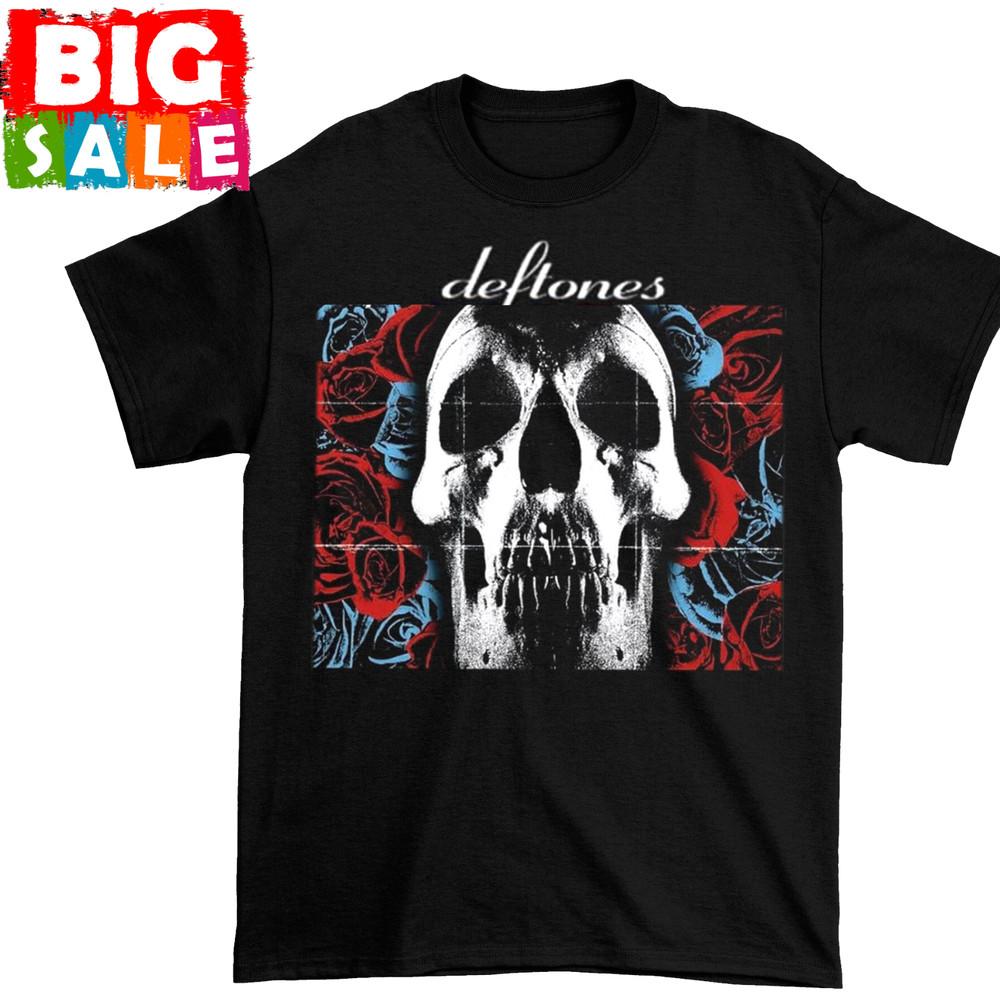 

Hot New Deftones Black 100% Cotton All Size Tee Shirt Unisex TT041 Unisex T-Shirt L