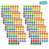 5/10 Sheets Rifle Scope Turret Stickers, Rifle Scope Turret Tags For Long Range Shooting Hunting, Fit Most Scope Caps