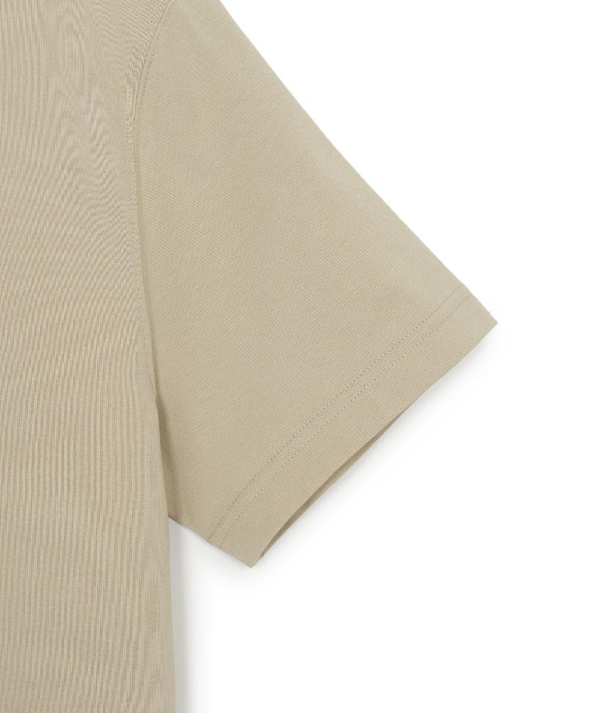 Emelbi Basic Comfortable Fit Short Sleeve T-Shirt Bos (Sand)