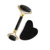 Jade Roller & Gua Sha Facial Massage Three-Piece Set