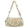 Niche Bag Women's New Summer Fashion Messenger Bag Single Shoulder Underarm Pleated Cloud Bag