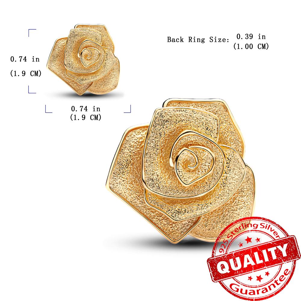 Gorgeous Copper Stones & Enamel Clip Beads & Seahorse Dangle Charm Fits Bracelet For Women Gold Necklace Pendant