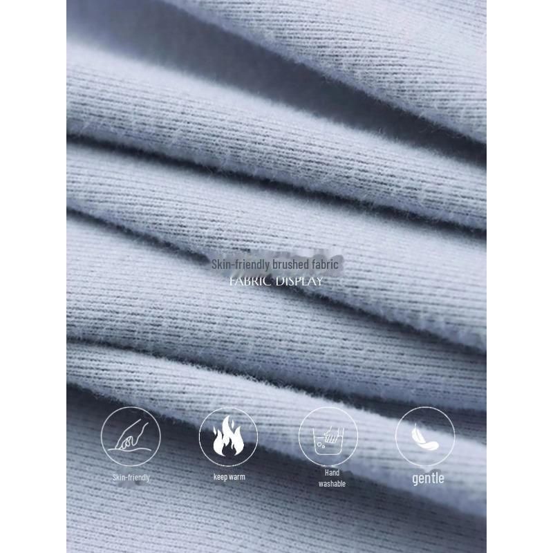 Sinan Soft Slim Fit Half-High Collar Versatile Top SN6903